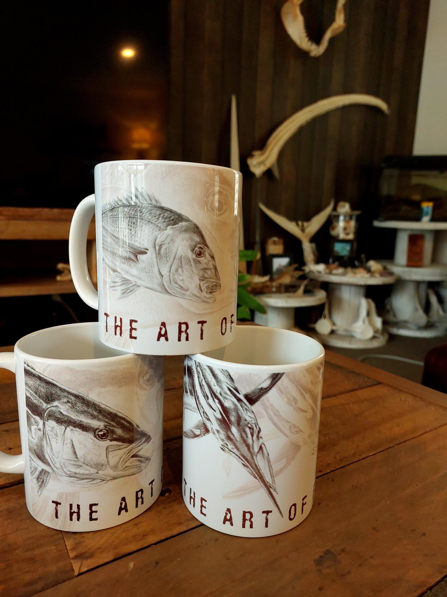 Art of Fishing Mugs