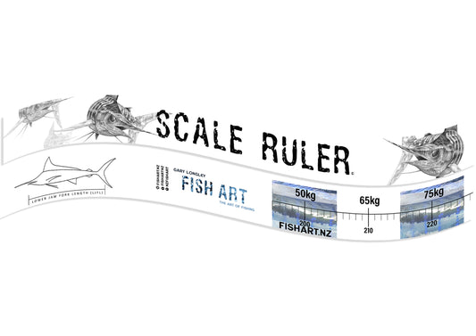 Scale Ruler - Striped Marlin